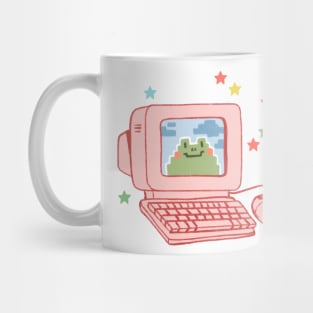 Computer frog Mug